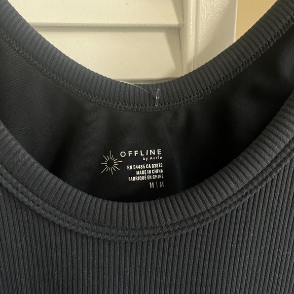 Aerie Ribbed Cut Out Dress Size M - Picture 4 of 5